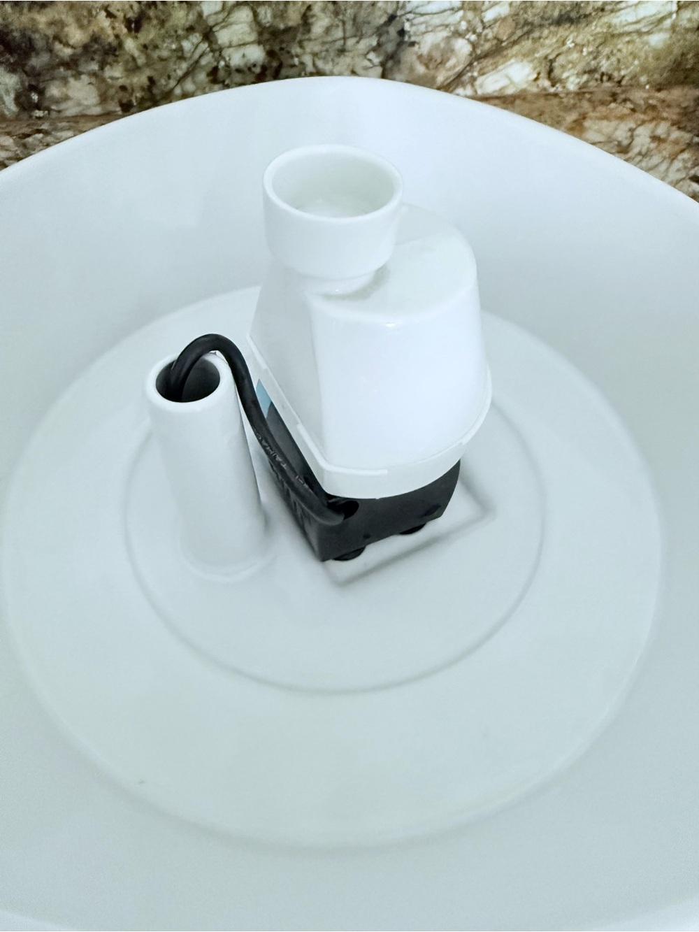 PetSafe Creekside Ceramic Quiet Dog & Cat Fountain, 60-oz + (7) Carbon Filters - Picture 12 of 16